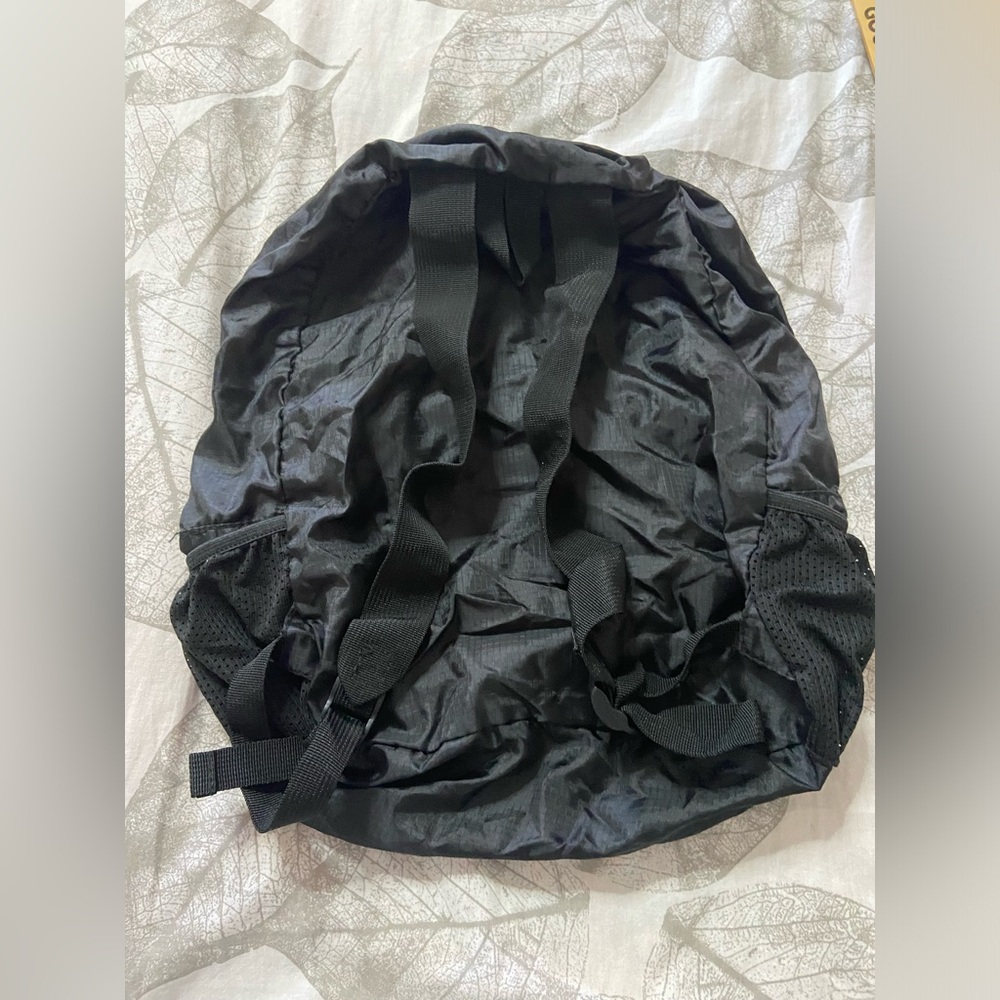 Cloudz Black Nylon Packable Backpack - image 3